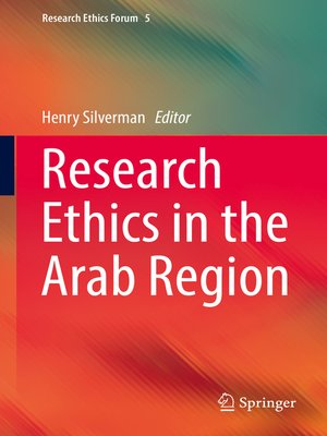 cover image of Research Ethics in the Arab Region